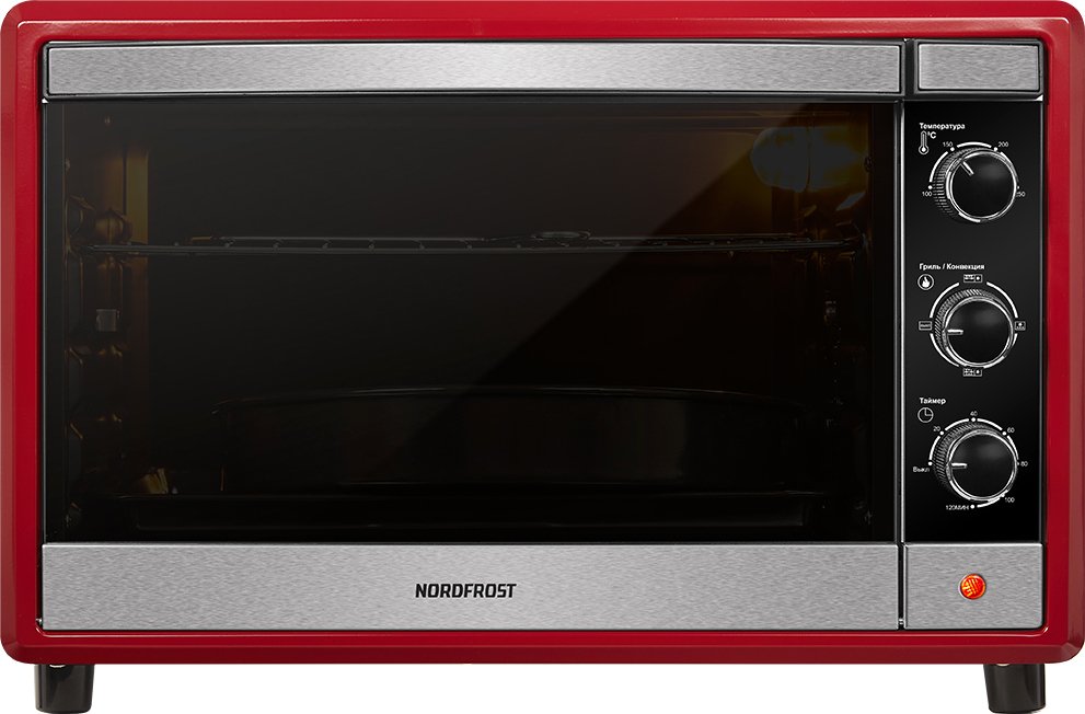 

Мини-печь Nordfrost RC 450 ZR Pizza Red