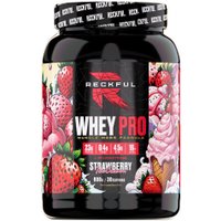 Протеин комплексный Reckful Whey PRO (клубника, 900г)