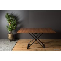 Стол-трансформер Levmar Compact D44/S53 (миланский орех/черный)