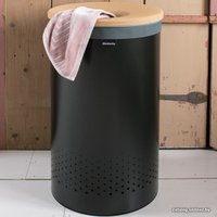 Бак Brabantia 120022 (черный, крышка из пробки)