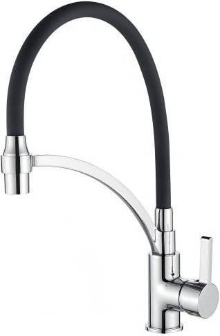 Смеситель Ledeme L4499-2 (хром/черный)