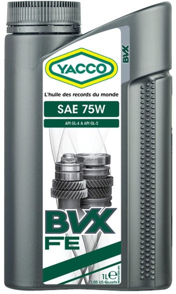

Трансмиссионное масло Yacco BVX FE 75W 1л