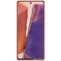 Чехол для телефона Samsung Silicone Cover для Galaxy Note 20 (бронзовый)