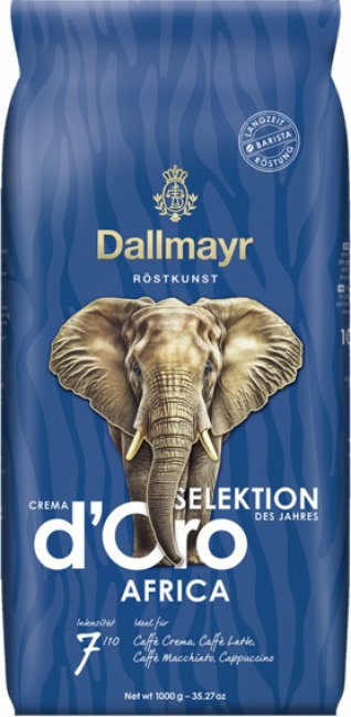 

Кофе Dallmayr Crema d'Oro Selektion Des Jahres Africa зерновой 1 кг