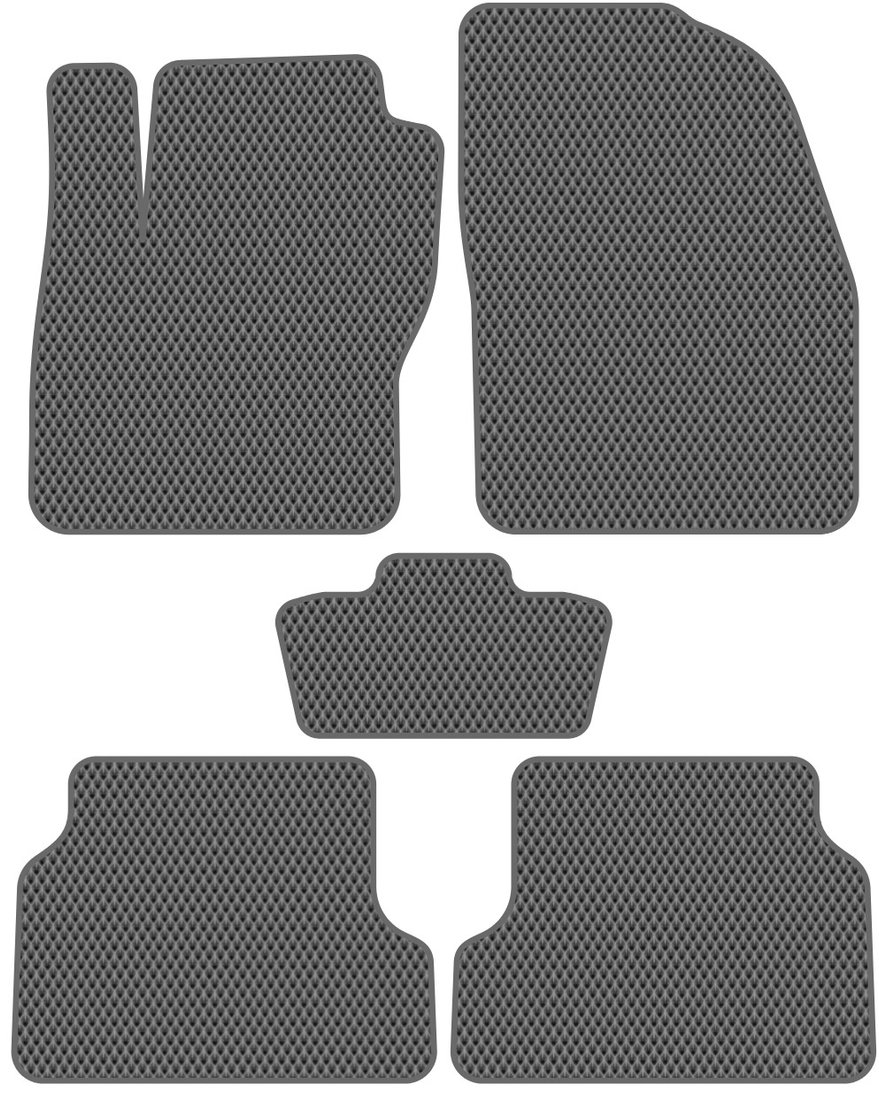 

Комплект ковриков для авто Alicosta Ford Focus II (универсал, седан, хэтчбек 5 дв / CB4, DA3) 2004 - 2011 (серый, ромб)