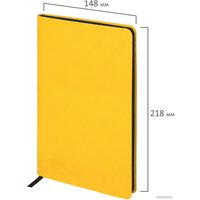 Ежедневник BRAUBERG Metropolis Mix 113316 (желтый)