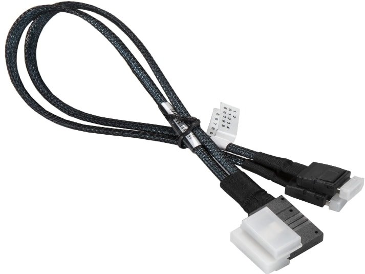 

Кабель Supermicro Slimline SAS x8 to 2x OCuLink (x4) 36 см