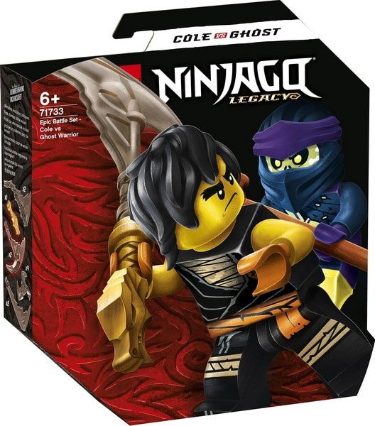 

Конструктор LEGO Ninjago 71733 Легендарные битвы: Коул против Призрачного Воина