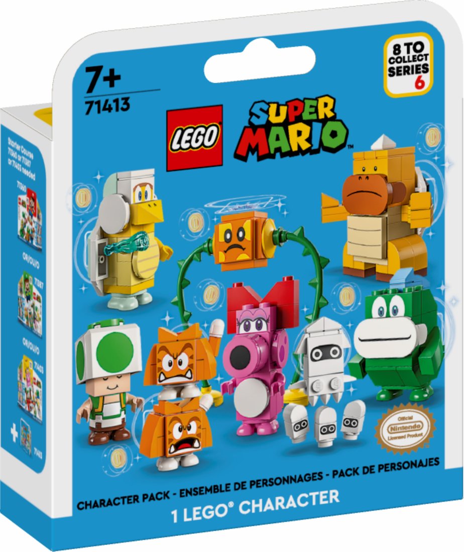 

Конструктор LEGO Super Mario 71413 Фигурки персонажей: серия 6