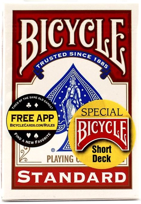 

Игральные карты Bicycle Standard Short Red 1016766