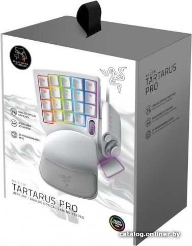 Razer Tartarus Pro (белый) кейпад купить в Минске