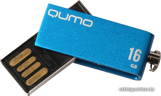USB Flash QUMO Fold 16GB (синий)