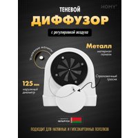 Вентиляционная решетка HOMY AO125WR