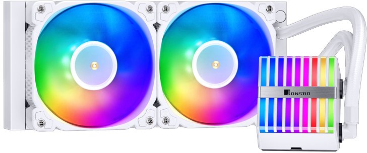 

Жидкостное охлаждение для процессора Jonsbo HXW-240 ARGB White