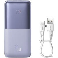 Внешний аккумулятор Baseus Bipow Pro Digital Display Fast Charge 20W Overseas Edition 10000mAh (фиолетовый)