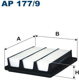 

Воздушный фильтр Filtron AP177/9