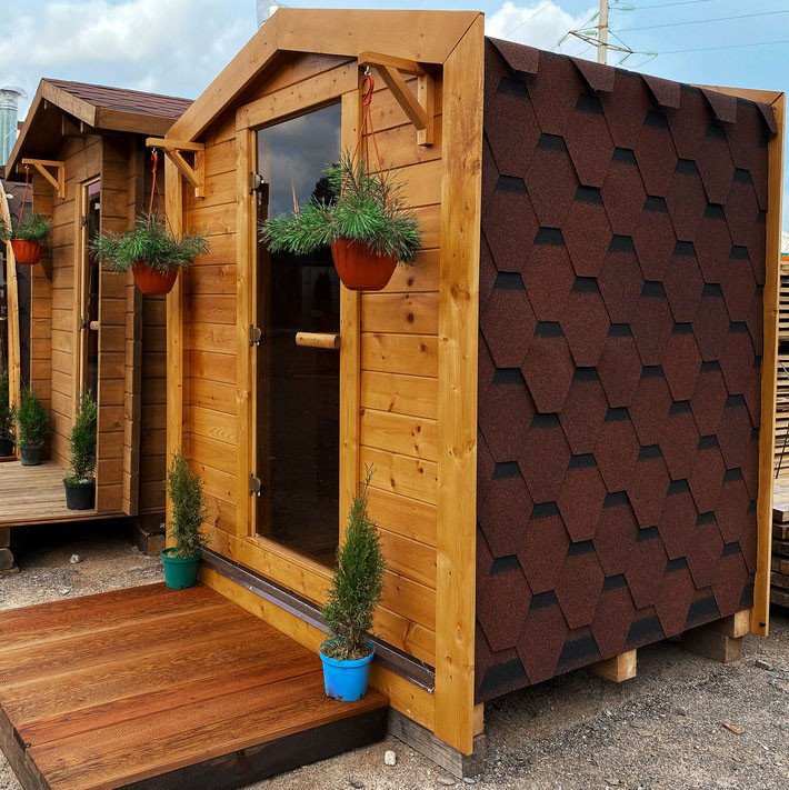 

Баня, купель Лесоторговая компания Барни ECO мини 2x1.5м