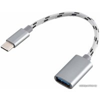 Адаптер USBTOP OTG USB3.1 Type-C – USB3.0 тканевый