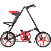 Велосипед Strida LT (черный/красный, 2019)