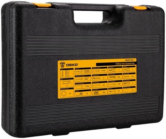 

Набор домашнего мастера Deko DKMT102-1 (102 предмета)