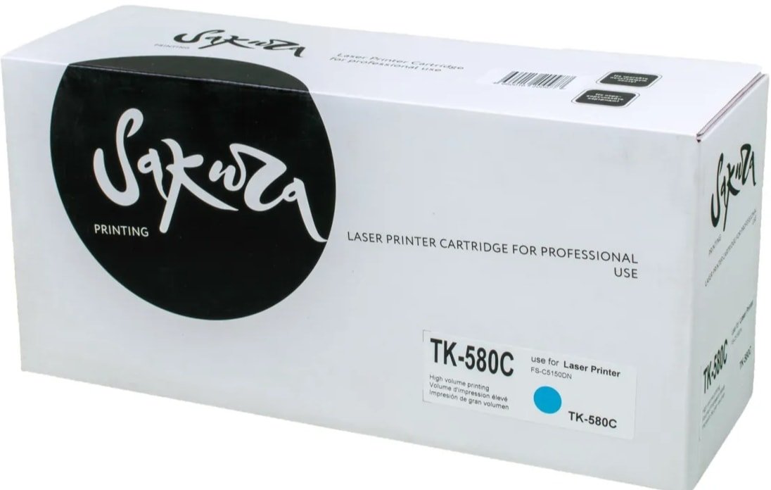 

Картридж Sakura Printing SATK580C (аналог Kyocera TK-580C)