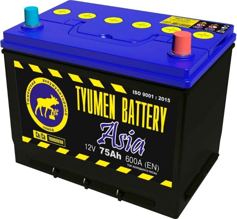 

Автомобильный аккумулятор Tyumen Battery Asia L+ (75 А·ч)