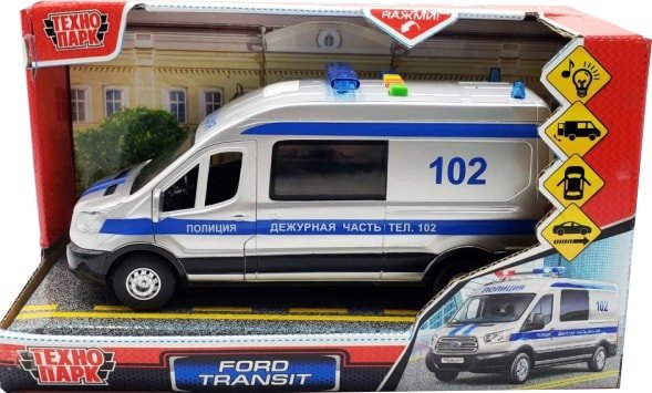 

Фургон Технопарк Ford Transit Полиция TRANSITVAN-22PLPOL-SR