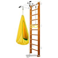 Шведская стенка (лестница) Kampfer Shiny Wall Стандарт №3 (классический/белый)