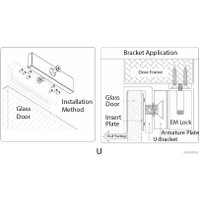 Аксессуар ZKTeco кронштейн U-образный CM-280BU
