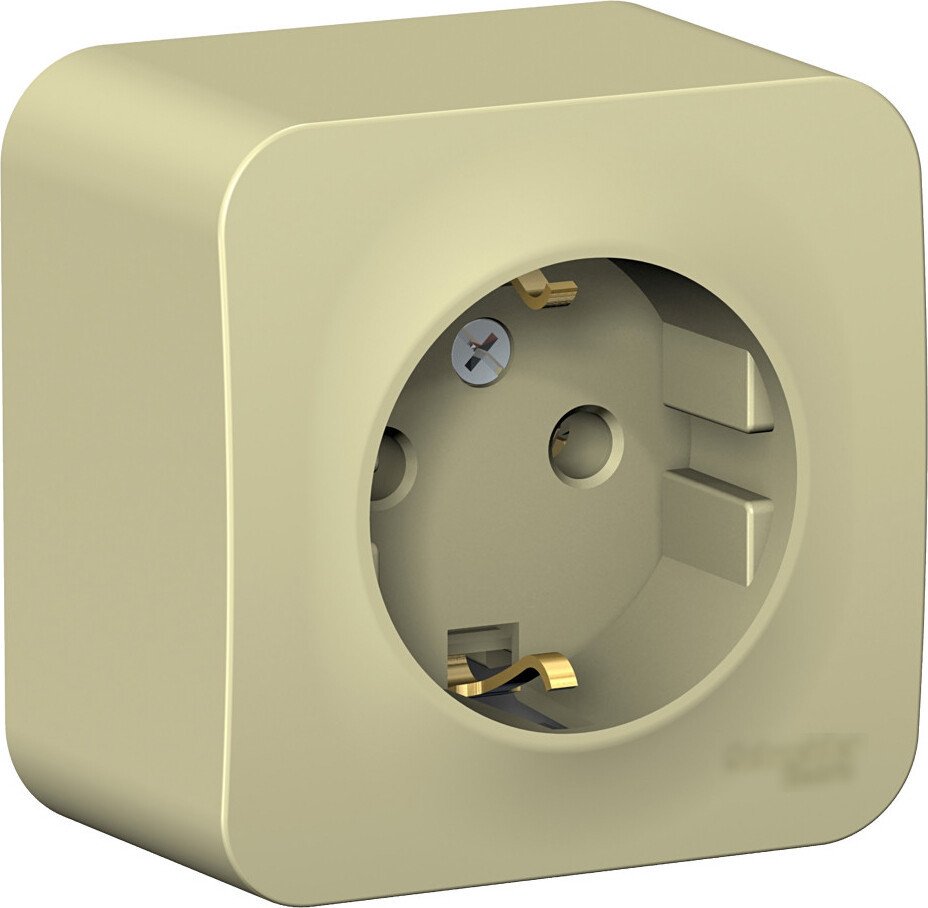 Розетка Systeme Electric Blanca BLNRA010117 (бежевый)