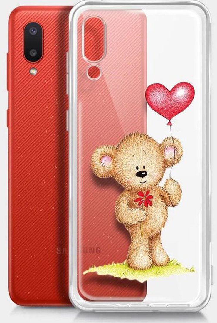 Чехол для телефона BoraSCO ArtWorks для Samsung Galaxy A02 51367 (прозрачный/рисунок)
