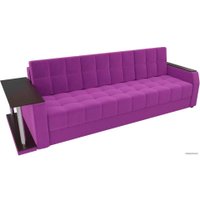 Диван Лига диванов Атлантида 102223 (микровельвет, фиолетовый)