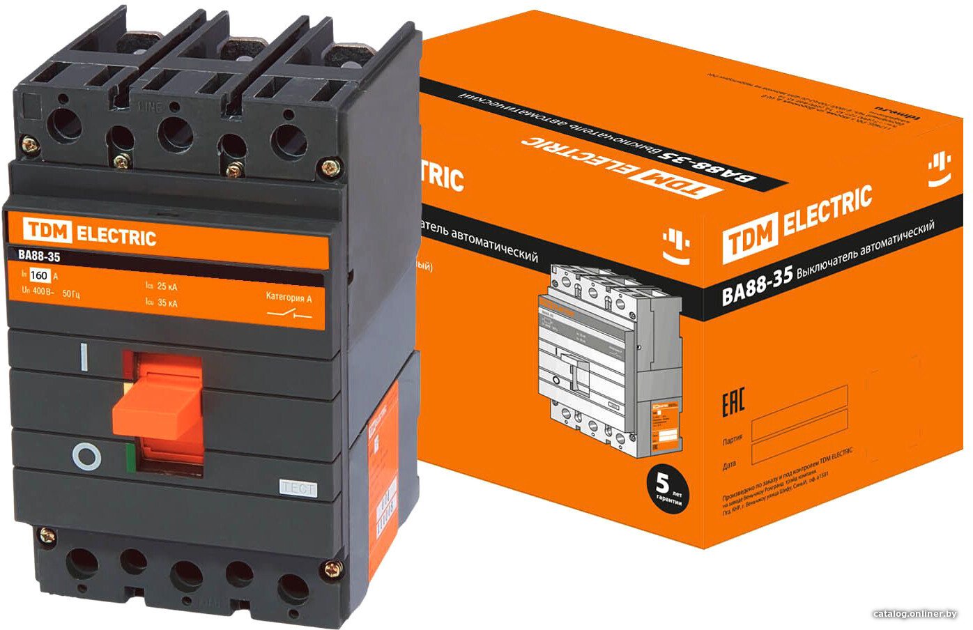 Выключатель автоматический TDM Electric SQ0707-0015