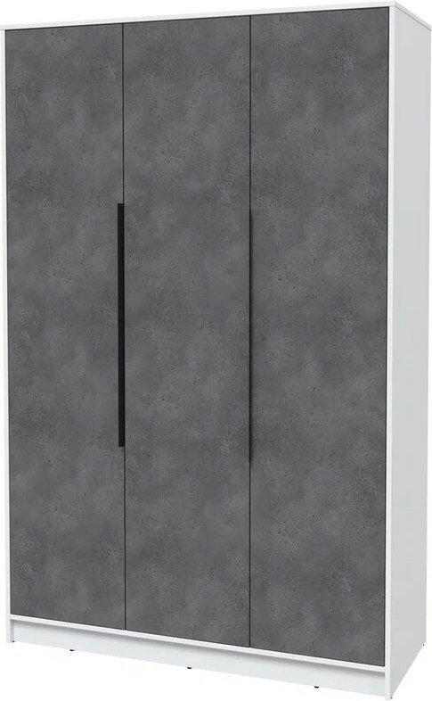 

Шкаф распашной Интерлиния Концепт КТ-Ш3 (бетон портленд/белый платинум)