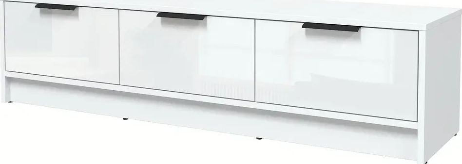 

Тумба Интерлиния ТВ Концепт КТ-ТВ3-35 Глосс (белый платинум/белый глянец)