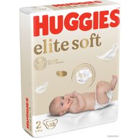 Подгузники Huggies Elite Soft 2 Mega 4-6 кг (82 шт)