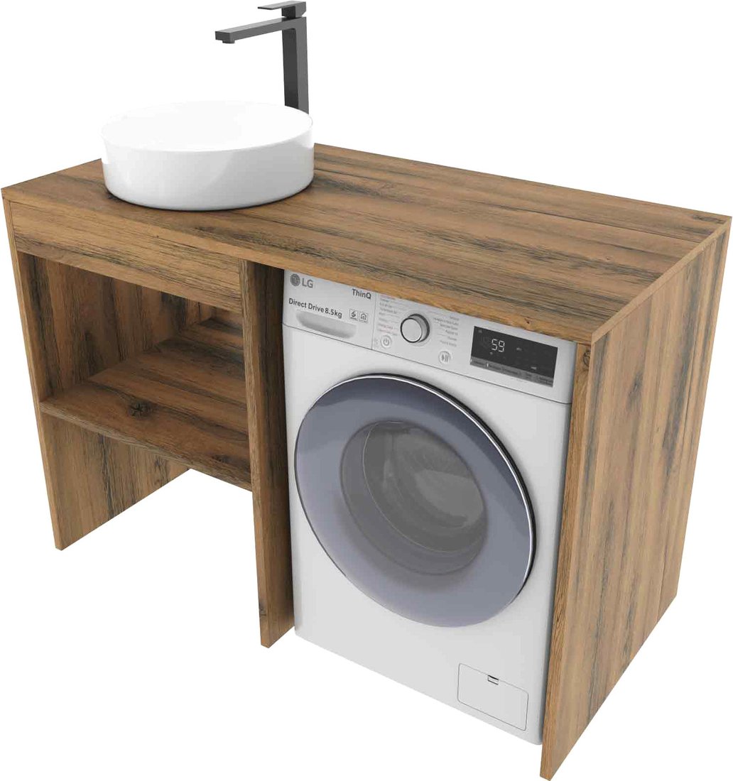 ЗОВ Тумба под умывальник Стамбул 120 S120LAW0LAWWM (аттик)