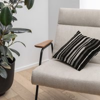 Декоративная подушка Волшебная ночь 40x40 784313 (рогожка, штрихи)