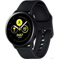 Умные часы Samsung Galaxy Watch Active (черный сатин)