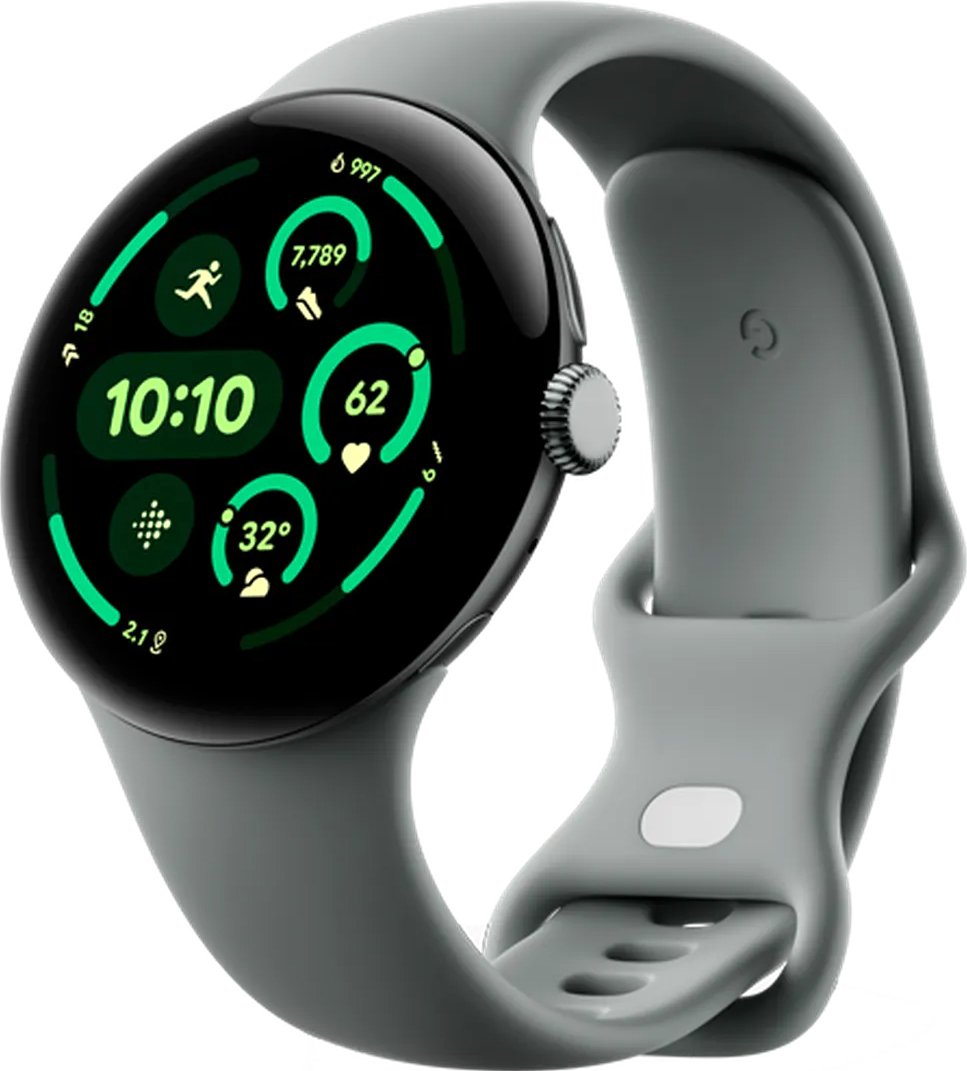 

Умные часы Google Pixel Watch 3 45 мм (лесной орех/лесной орех, спортивный силиконовый ремешок)