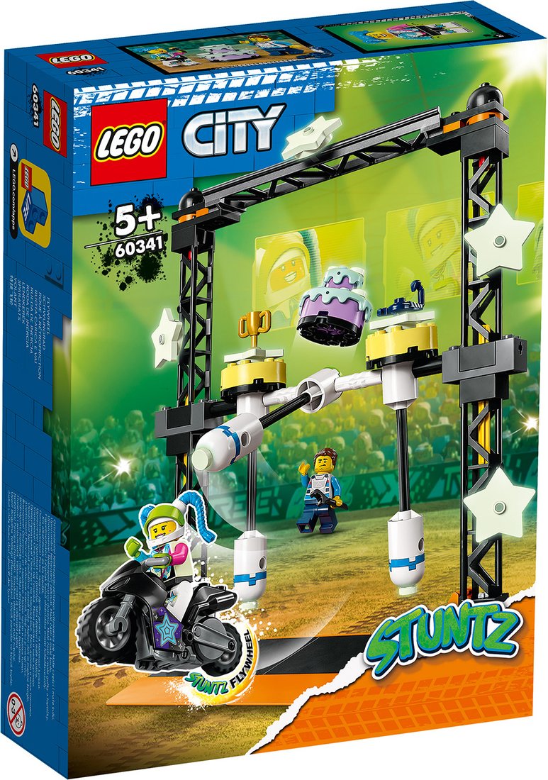 

Конструктор LEGO City 60341 Трюковое испытание Нокдаун