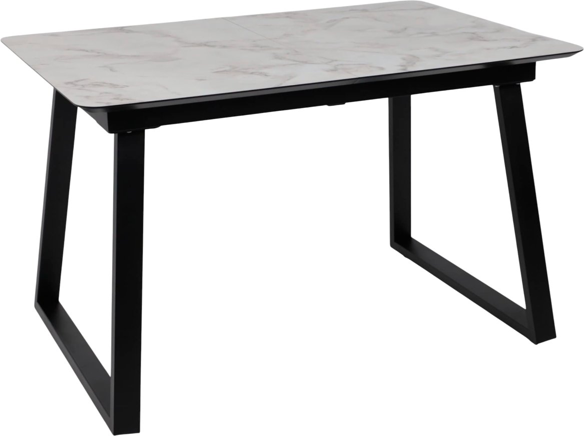 

Кухонный стол Lepremo AV 1208 HPL+МДФ раздвижной 1200-1600x800 (виктори натуральный/черный)