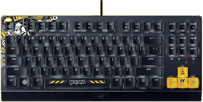 

Клавиатура Razer BlackWidow X Tenkeyless Minions Edition (нет кириллицы)