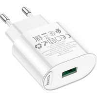 Сетевое зарядное Hoco C109A (белый)