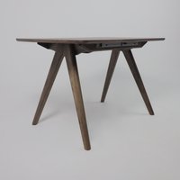 Кухонный стол Оримэкс Авеню 1450-1950x850 (темное масло/темное масло)