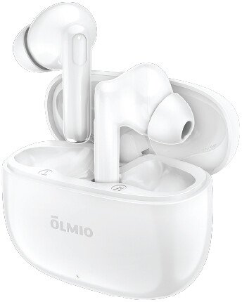 Наушники Olmio TWE-13 (белый)