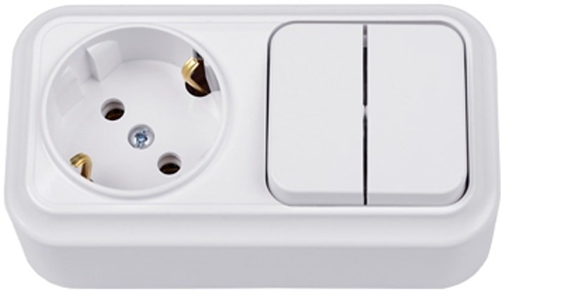 

Розетка Bylectrica 2В-РЦ-7122