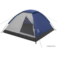 Треккинговая палатка Jungle Camp Lite Dome 3 (синий/серый)