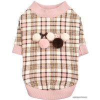 Свитер для животных Pinkaholic Aline NAUD-TS7640-IP-L (розовый в клетку)