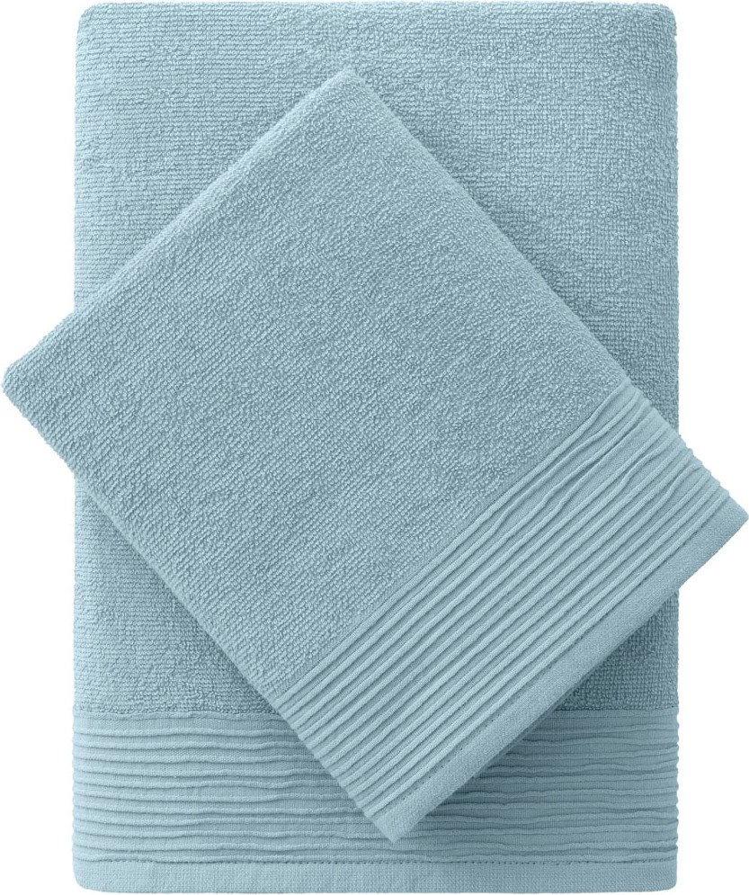 

Полотенце Самойловский текстиль Палитра Махра 50х90 300г (иней)